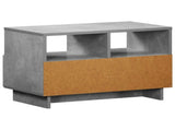 TV Stand 60 x 34.5 x 40 cm Concrete Grey Engineered Wood 8011462