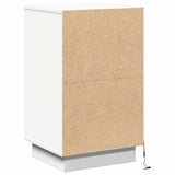 Bedside Cabinet White 39 x 34.5 x 65 cm Engineered wood 869626