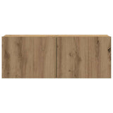 Wall Mounted TV cabinets 4 pcs Artisan Oak Engineered Wood 3328944