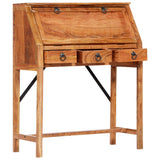 Writing Desk 90x40x107cm Solid Acacia Wood 248098