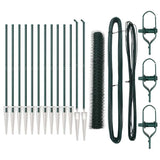 Welded Wire Fence with Spikes 25 x 1.4 m 3353105