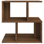 ZNTS Bedside Cabinets 2 pcs Brown Oak 50x30x51.5 cm Engineered Wood 815833