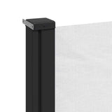 Retractable Side Awning White 200x600 cm 4004556