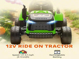 12V Ride on Tractor and Trailer with Remote Control, Music, Shifter, Start-Up Sound, for Kids Ages T3398P378933