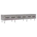 TV Cabinet Grey Sonoma 150x36x30 cm Engineered Wood 829154