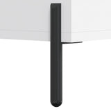 Highboard White 69.5x32.5x180 cm Engineered Wood 3189581