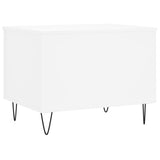 Coffee Table White 60x44.5x45 cm Engineered Wood 830948