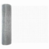 Welded Wire Fence with Concrete Base 10 x 0.6 m Silver Mesh 3352273