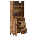 Highboard Old Wood 69.5 x 34 x 180 cm Engineered Wood 3415620