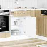 Kitchen Base Cabinet Lucca Sonoma Oak Engineered Wood 853720