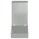Pig Feeder Silver 55 x 38 x 76 cm Galvanised Steel 874638