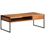 Coffee Table 110x55x40 cm Solid Wood Acacia 373616