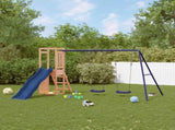 Outdoor Playset Douglas wood and blue 3155928