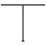 Manual Retractable Awning with LED 300x250 cm Cream 3069702