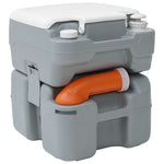 Camping Toilet Grey 41.5 x 36.5 x 42 cm Plastic 42001429