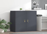 Storage Cabinet Anthracite 90 x 40 x 105 cm Steel 891648