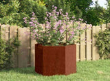 Planter Rusty 40x40x45 cm Corten Steel 823674