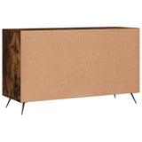 Sideboard Smoked Oak 100x36x60 cm Engineered Wood 828145
