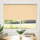 Roller blind blackout 144.4x175 cm Fabric Width 140 cm coffee 240133