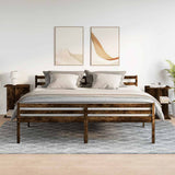 Bedside Tables 2 pcs Smoked Oak 46.5x29x61 cm Engineered Wood 858659