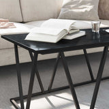 Coffee Table Black Oak 100 x 50 x 40 cm 869708