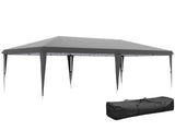 6 x 3 m Pop-Up Steel Frame Gazebo Grey T3398P328437