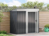 Garden Sheds Anthracite 137 x 81 x 180 cm Metal 42011291