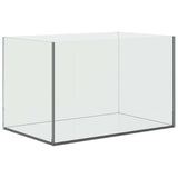 Aquarium with Storage Transparent 40 x 25 x 25 cm Glass 42020381