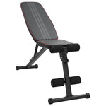Weight Bench Manual Black 131 x 41 x 110 cm Steel 42007903