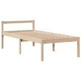Bookcase Bed without Mattress 100x200 cm Solid Wood Pine 3322051