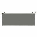 Bench Cushions SOEST 2 pcs 100% Polyester Grey 110 x 40 x 8 cm 949681