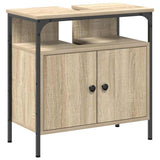 Bathroom Furniture Set 3 pcs Sonoma Oak Engineered Wood 3399400