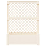Big Planter with Trellis White 99.5 x 43 x 133.5 PP 42041728
