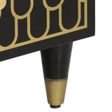 TV Cabinet 70x33x46 cm Solid Wood Mango 358321