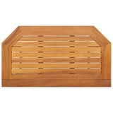 Bistro Table 90x50x75 cm Solid Acacia Wood 44039