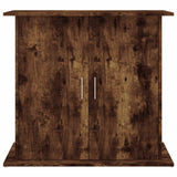 Aquarium Stand Smoked Oak 81x36x73 cm Engineered Wood 833604