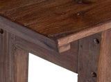 Desk with Drawer Brown 110 x 30 x 79 cm Solid Mahogany Wood 42012402