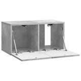 Wall-Mounted TV Cabinet Concrete Grey 59.5 x 31 x 30 cm 898538