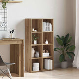 Book Cabinet Artisan Oak 66x30x130 cm Engineered Wood 855779