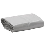 Tarpaulin Grey 5x8 m 650 g/m 156049