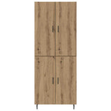 Highboard 2 pcs Artisan Oak 69.5 x 34 x 180 cm Engineered Wood 3415876