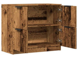 Sideboard Old Wood 60x30x70 cm Engineered Wood 856840