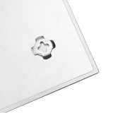 Wall Mounted Magnetic Board Glass 60x60 cm 285389
