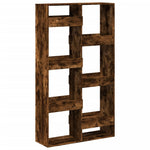 Bookcase Smoked Oak 100x33x175 cm Engineered Wood 3309406