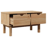 Hallway Bench OTTA 80x40x45 cm Solid Wood Pine 4013462