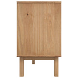 Sideboard OTTA Brown and Black 114 x 43 x 73.5 cm 42041755