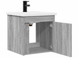 Bathroom Vanity Unit with Tap Grey Sonoma 42 x 40 x 74.5 cm 889534