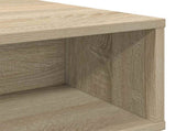 Coffee Table Sonoma Oak 80 x 46 x 35 cm Engineered Wood 8000222