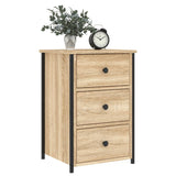 Bedside Cabinets 2 pcs Sonoma Oak 40x36x60 cm Engineered Wood 825996
