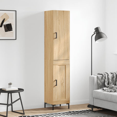 Highboard Sonoma Oak 34.5x34x180 cm Engineered Wood 3199108